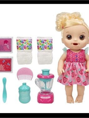New baby alive doll play set
